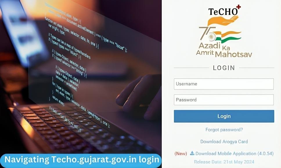 Navigating Techo.gujarat.gov.in login